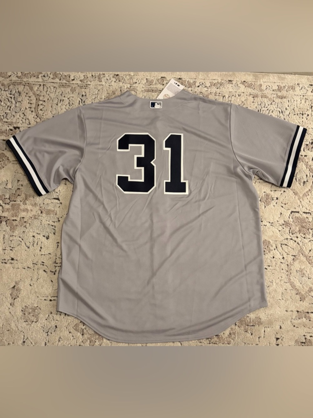 Nike Authentic New York Yankees Cam Schlittler #31 Gray Jersey Men’s Size: XL